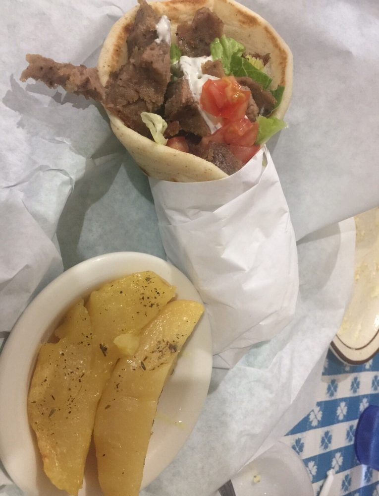 Gyro Sandwich — Lamb and Beef
